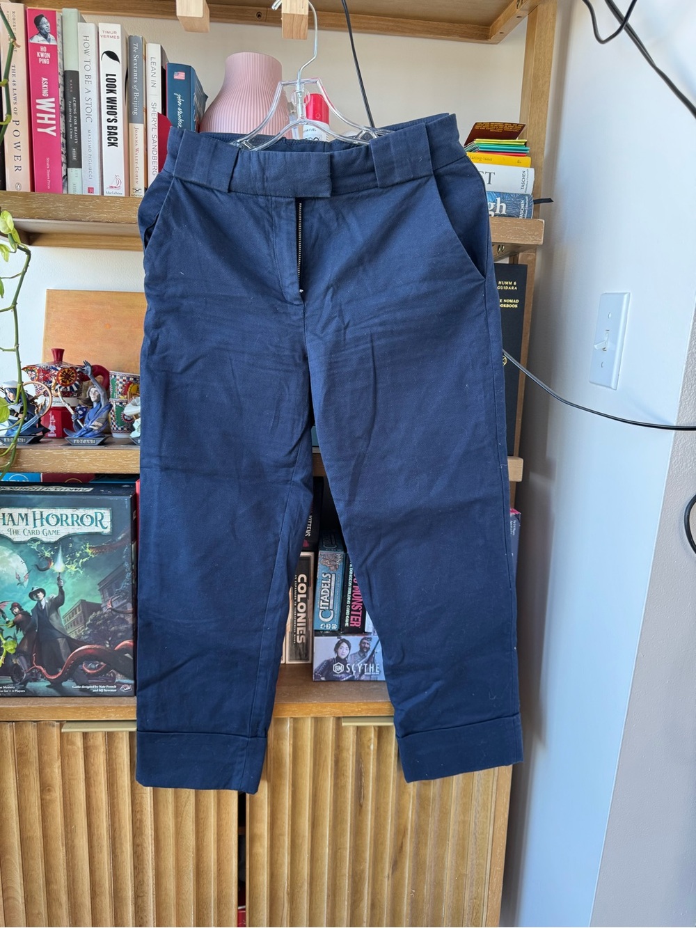 Cos Navy Chino Pants